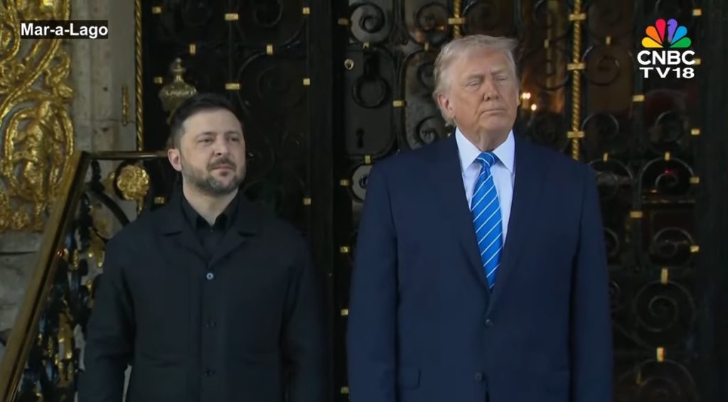Δείτε live τη συνάντηση του Ντ.Τραμπ με τον Β.Ζελένσκι στη Φλόριντα
