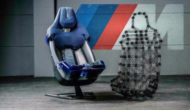 BMW M Visionary Materials: Tο κάθισμα γίνεται το κλειδί για ελαφρύτερα αυτοκίνητα