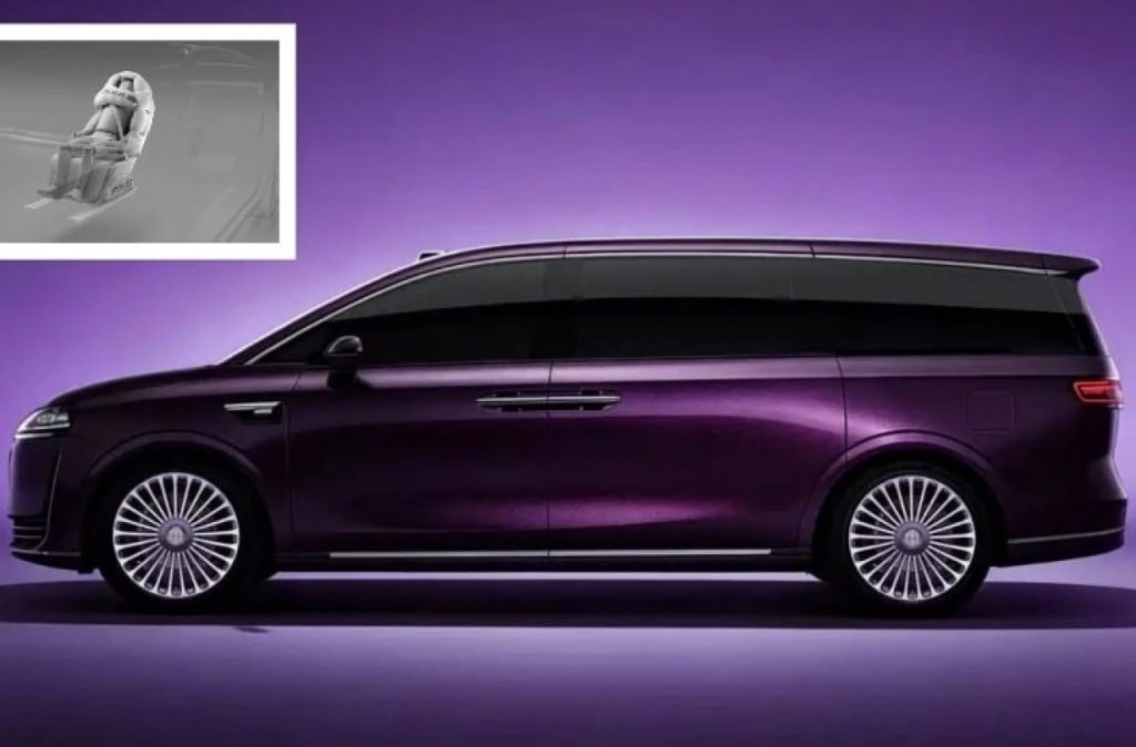 Luxeed V9: To πρώτο στον κόσμο με αερόσακο «κουκούλι»