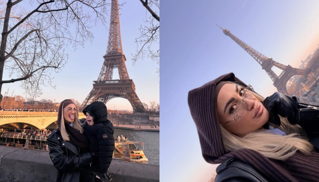 Στο Παρίσι μαζί με τον γιο της ταξίδεψε η Ιωάννα Τούνη (φώτο)