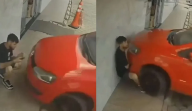 Βίντεο: Γυναίκα στη Βραζιλία πάτησε λάθος πεντάλ στο παρκάρισμα και σφήνωσε πεζό στον τοίχο!
