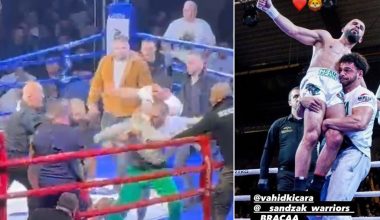 «Χαμός» μετά το τέλος αγώνα kickboxing στη Σερβία: Εισέβαλαν στο ρινγκ και γρονθοκόπησαν τον Έλληνα Γ.Τσουκαλά