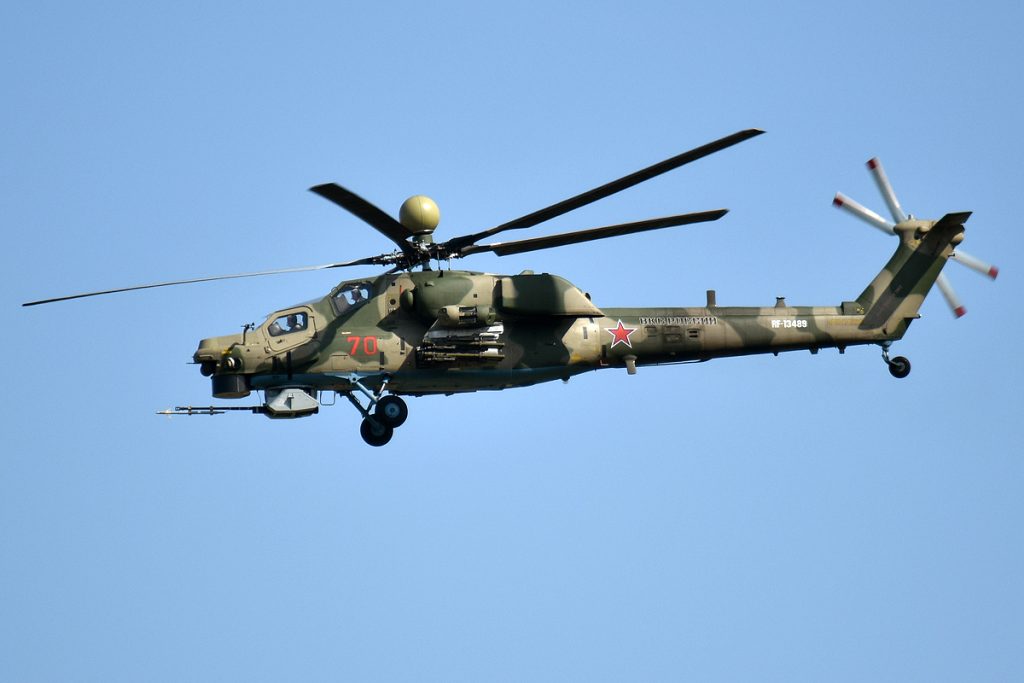 Ρωσικό ελικόπτερο Mi-28 έπληξε ουκρανική εγκατάσταση ελέγχου μη επανδρωμένων αεροσκαφών