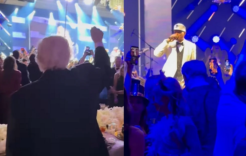 Μαρ-α-Λάγκο: Ο πρόεδρος των ΗΠΑ χόρεψε στους ρυθμούς του Ice Ice Baby στην υποδοχή του νέου έτους