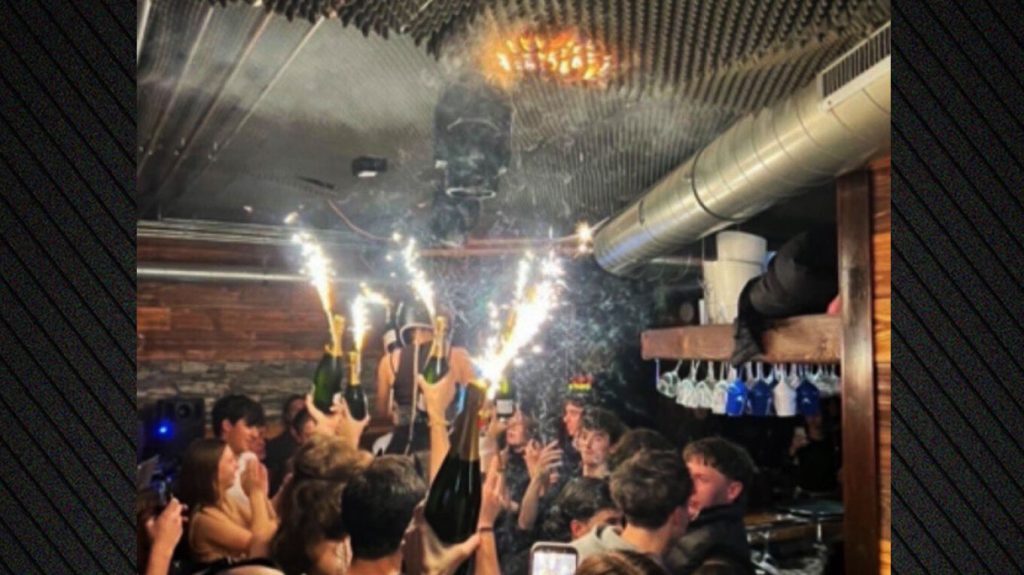 Κραν Μοντανά: Το μπαρ είχε πιάσει φωτιά και νεαροί τραγουδούσαν και τραβούσαν βίντεο