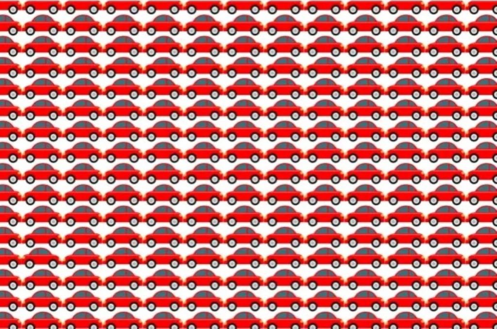 Η οπτική ψευδαίσθηση που θα σας «ζαλίσει»: Μπορείτε να βρείτε το αυτοκίνητο που πηγαίνει ανάποδα; (φώτο)