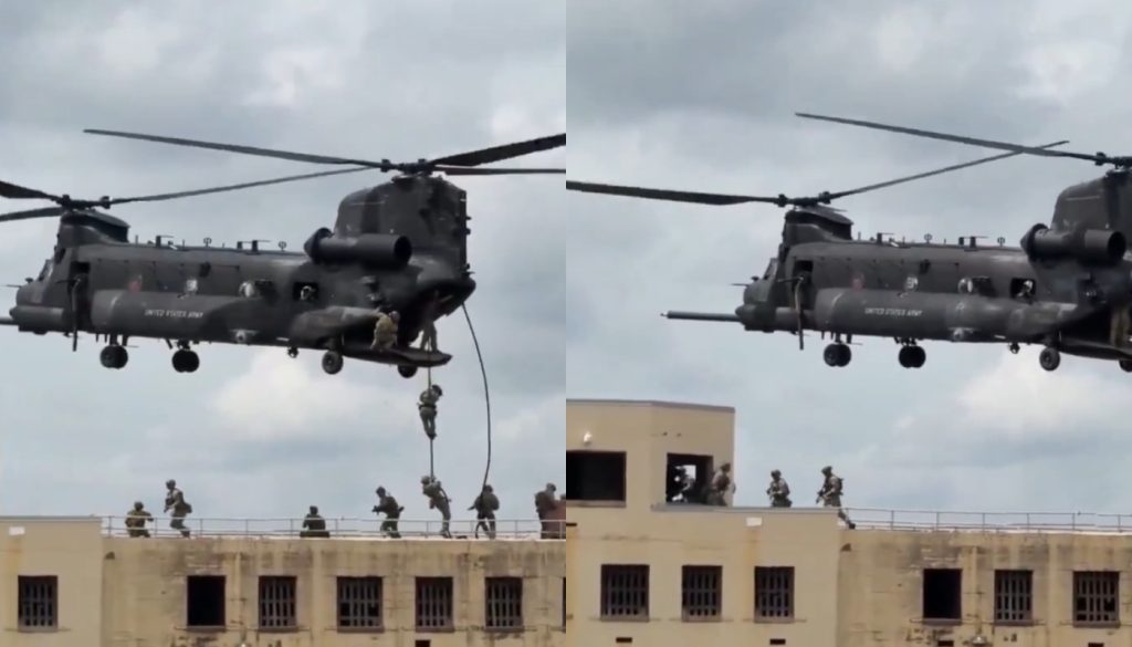 Βίντεο ντοκουμέντο: Η στιγμή που οι ειδικές δυνάμεις των ΗΠΑ αποβιβάζονται στο Καράκας της Βενεζουέλας