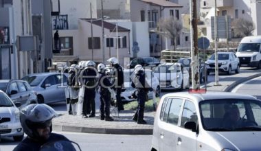 Ηράκλειο: Επεισόδια ανάμεσα σε οπαδούς του ΟΦΗ και του Ολυμπιακού πριν τον τελικό του Super Cup (φωτο)