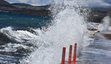 Τα δρομολόγια πλοίων που δεν εκτελούνται λόγω των ισχυρών ανέμων στο Ιόνιο