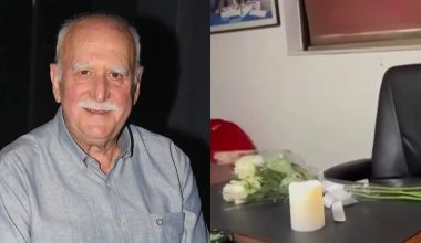 Γ.Παπαδάκης: Ένα μπουκέτο λευκά λουλούδια και ένα αναμμένο κερί στο γραφείο του στον ΑΝΤ1