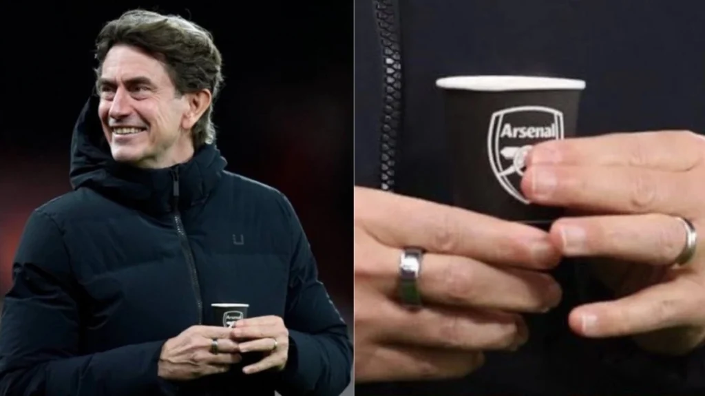 «Έξαλλοι» οι οπαδοί της Τότεναμ με τον Τ.Φρανκ: Bγήκε από τα αποδυτήρια με ποτήρι με το σήμα της Άρσεναλ!