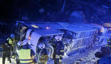 Εσθονία: Aνετράπη το λεωφορείο που μετέφερε την εθνική ομάδα χάντμπολ της Κύπρου (βίντεο)