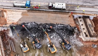 Θεσσαλονίκη: Ξεκίνησε η κατεδάφιση της γέφυρας Πανοράματος – Δείτε εικόνες