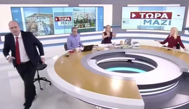 «Σύγκρουση» Μ.Λαζαρίδη – Θ.Τζάκρη στον «αέρα» εκπομπής: O βουλευτής της ΝΔ αποχώρησε από το στούντιο (βίντεο)