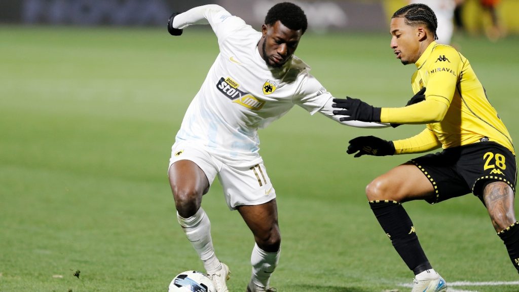 Άρης – ΑΕΚ 1-1: H Ένωση έπεσε από την κορυφή της βαθμολογίας μετά την ισοπαλία στο «Κλεάνθης Βικελίδης»