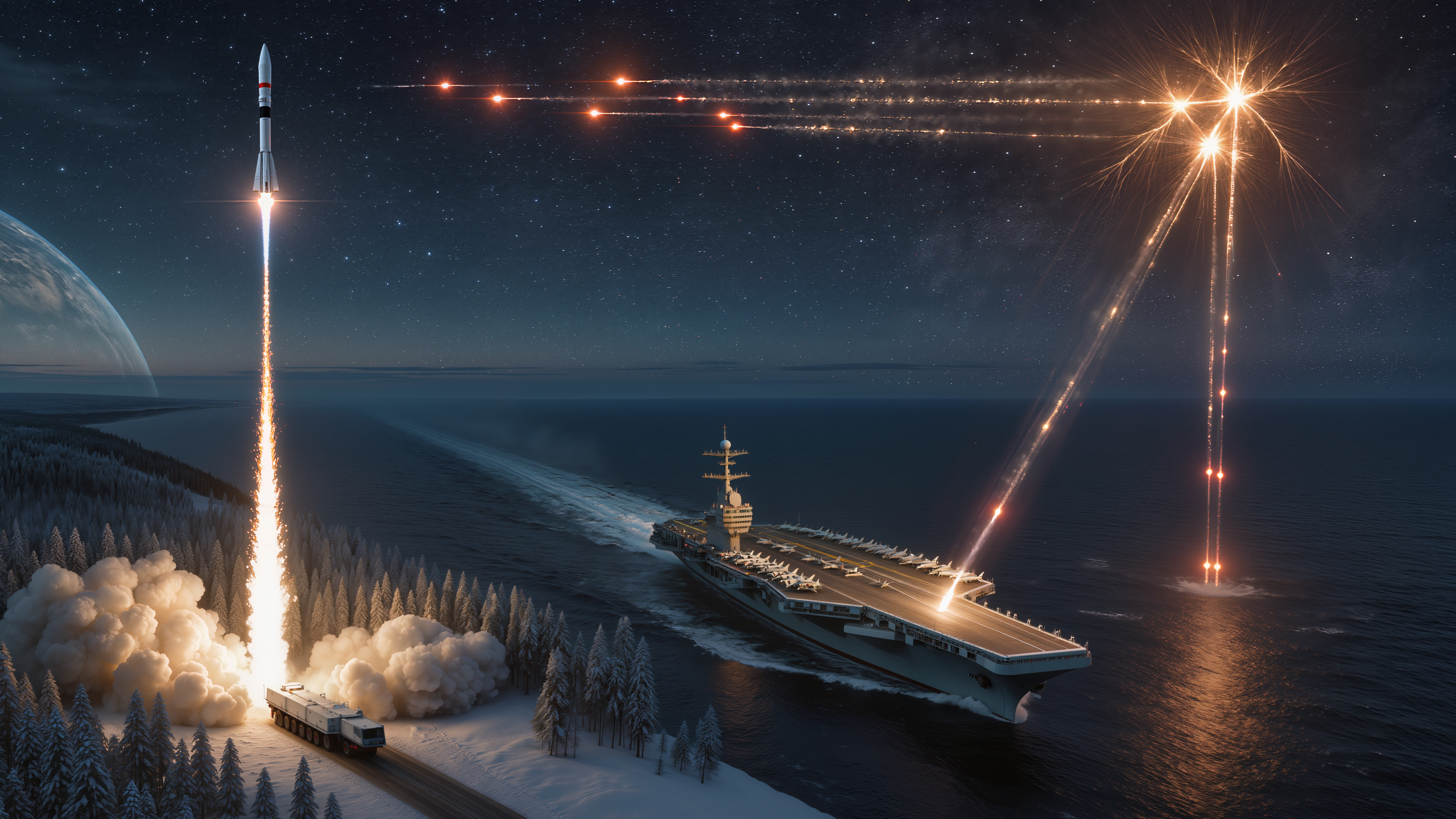 Αμερικανός Συνταγματάρχης: «Ένας Oreshnik μπορεί να διαλύσει ένα αεροπλανοφόρο μας σε 30 δευτερόλεπτα»!