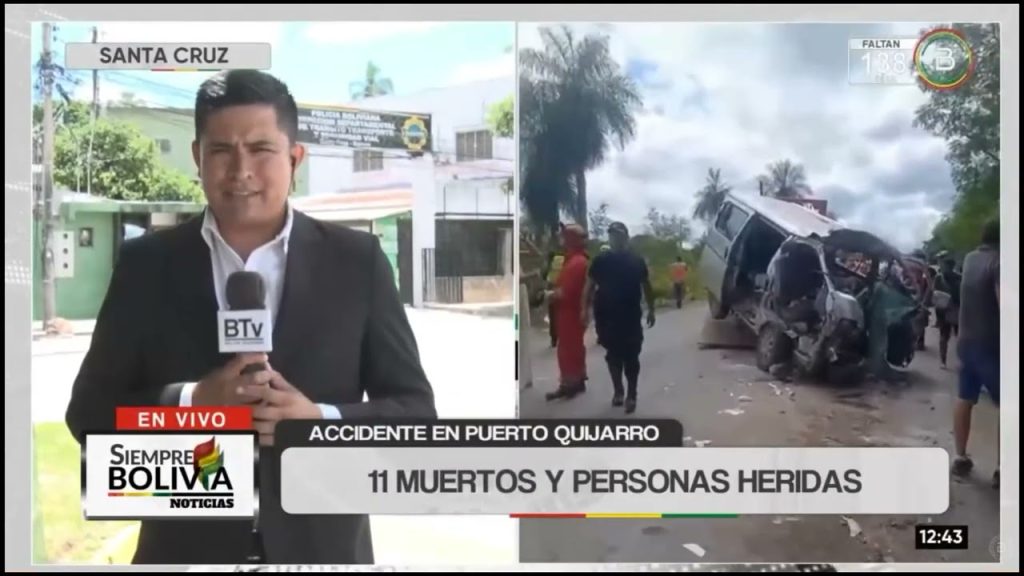 Τροχαίο δυστύχημα με μίνι μπας που οδηγούσε 14χρονος στη Βολιβία: Τουλάχιστον 11 νεκροί (βίντεο)