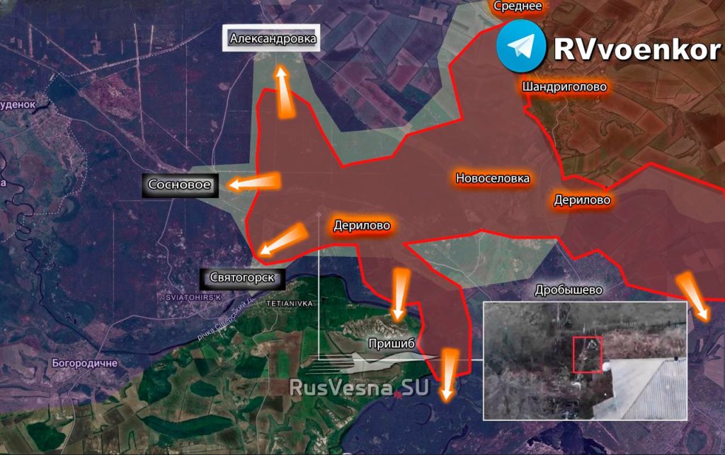 Λίμαν: Οι Ρώσοι την περικυκλώνουν και από τα βόρεια
