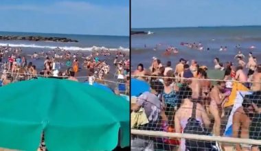 Τρόμος σε παραλία της Αργεντινής από «μετεωρολογικό τσουνάμι»: Τουλάχιστον 1 νεκρός και 35 τραυματίες (βίντεο)