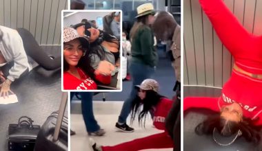 Βίντεο: Μοντέλα του OnlyFans έκαναν σόου με… σπαγκάτο όταν συνελήφθησαν για ένταση σε πτήση της American Airlines