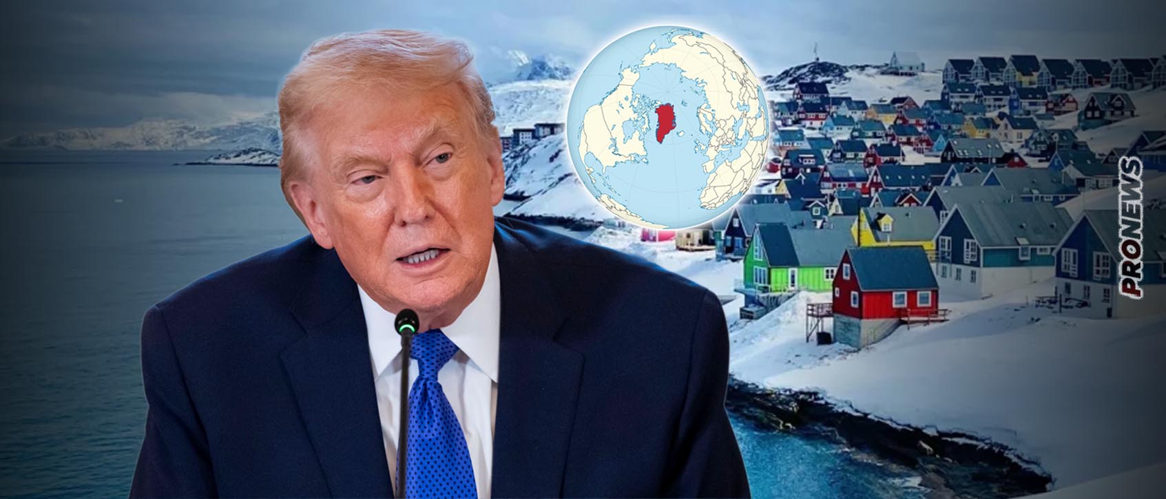 Ν.Τραμπ: «Θα βρούμε λύση η Γροιλανδία να γίνει δική μας – Η Δανία δεν μπορεί να την προστατέψει από Ρωσία-Κίνα»