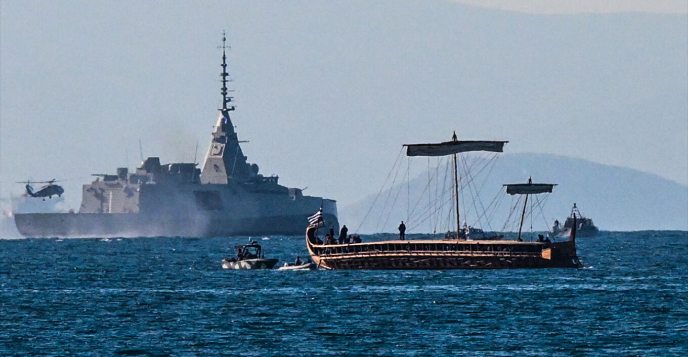 Εκτενής αναφορά από τα τουρκικά μέσα για την παράδοση της Φ/Γ «Κίμων»: «Γαλλική ενίσχυση»