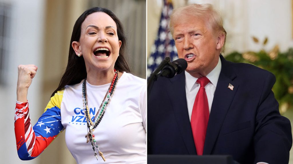 Γεύμα Ν.Τραμπ με τη Μ.Ματσάδο στον Λευκό Οίκο: Τη στηρίζει, αλλά δεν μίλησαν για εκλογές στη Βενεζουέλα