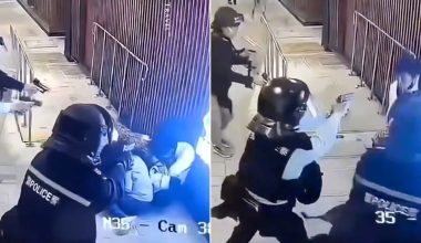 Χονγκ Κονγκ: Η στιγμή που αστυνομικοί πυροβολούν άνδρα λίγο πριν μαχαιρώσει γυναίκα (σκληρές εικόνες)