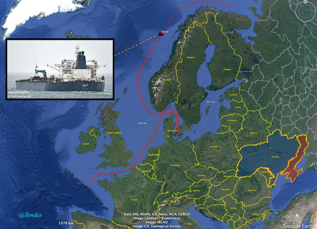Για πρώτη φορά απαγορεύτηκε η είσοδος στην Βαλτική Θάλασσα σε ρωσικό τάνκερ!