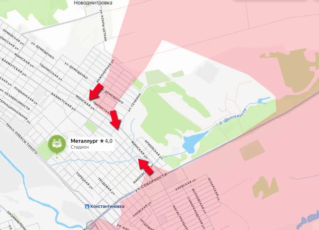 Κοστιαντινίβκα: Οι Ρώσοι κατέλαβαν την λίμνη Κλέμπαν Μπικ