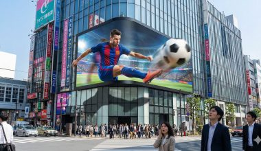 Ντουμπάι: Η τρισδιάστατη οθόνη που έχει καθηλώσει τους επισκέπτες