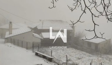 Πυκνό χιόνι «έντυσε στα λευκά» τα ορεινά σε Φθιώτιδα, Τρίκαλα και Στερεά Ελλάδα (βίντεο)