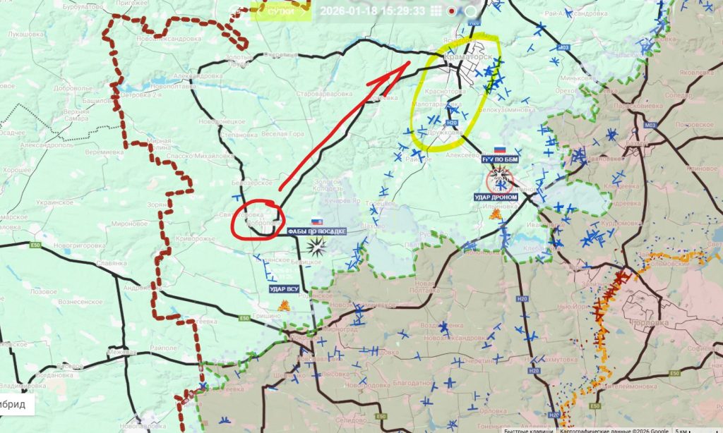 Οι Ρώσοι κατέλαβαν το Νόβο Ντόνμπας και κατευθύνονται προς την Ντομπροπιλία βόρεια του Ποκρόφσκ