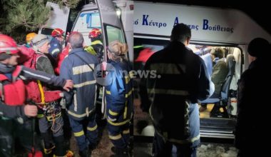 Ταΰγετος: Με επιτυχία ολοκληρώθηκε η επιχείρηση διάσωσης των οκτώ ορειβατών (φωτο)