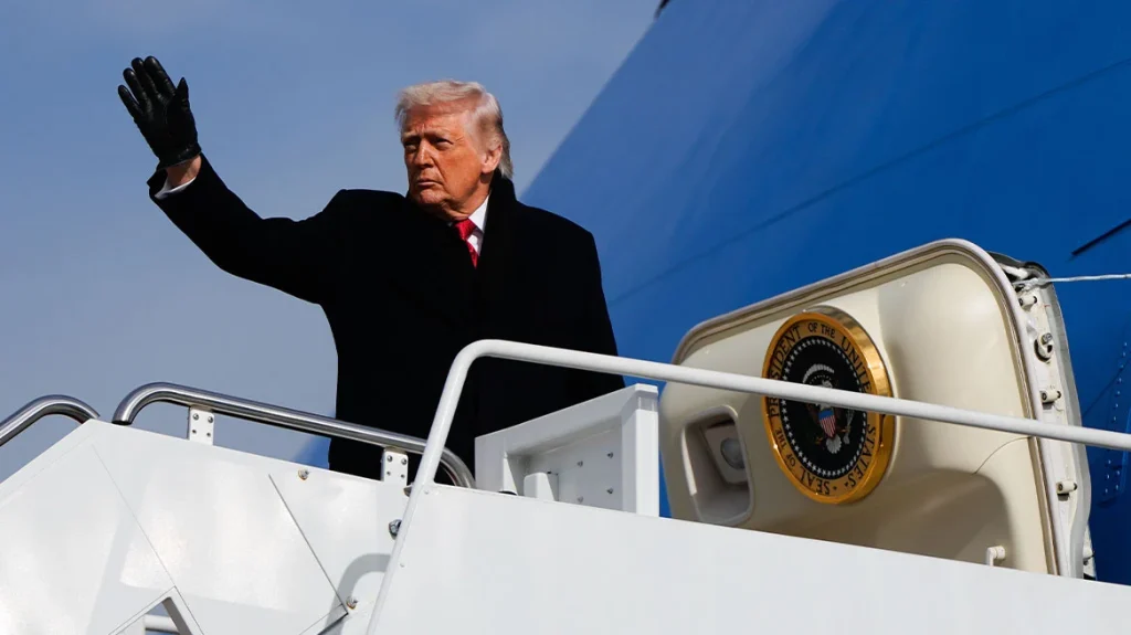 Έφτασε ο Ν.Τραμπ στο Νταβός:  Σήμερα η ομιλία του – Ακυρώθηκε η συνάντηση με τον Μερτς