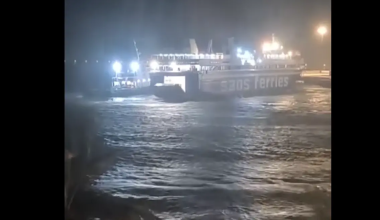 Κακοκαιρία στη Ρόδο: Η θάλασσα βγήκε στον παραλιακό δρόμο (βίντεο)