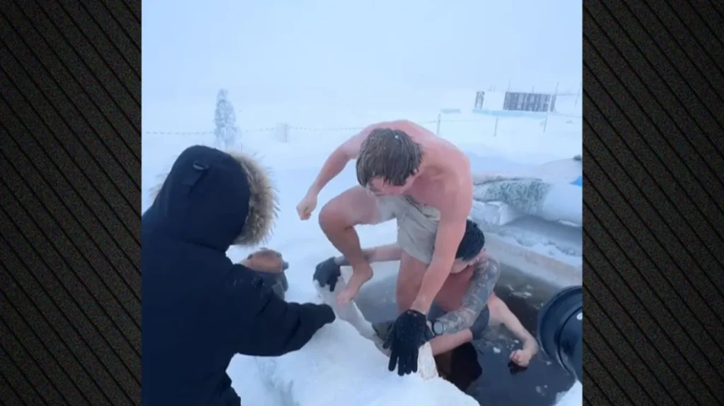 Ολλανδός YouTuber βουτάει σε παγωμένα νερά -52 βαθμών Κελσίου στην πιο κρύα πόλη του κόσμου στη Σιβηρία