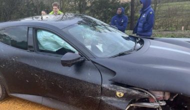 K.Moυανί – Γ.Οντομπέρ: Σε τροχαίο ατύχημα ενεπλάκησαν οι παίκτες της Τότεναμ – Δείτε φωτογραφίες