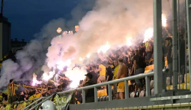 Πρόστιμο 10.000 ευρώ στον Άρη από την ΔΕΑΒ για υλικές ζημιές στο γήπεδο της ΑΕΛ