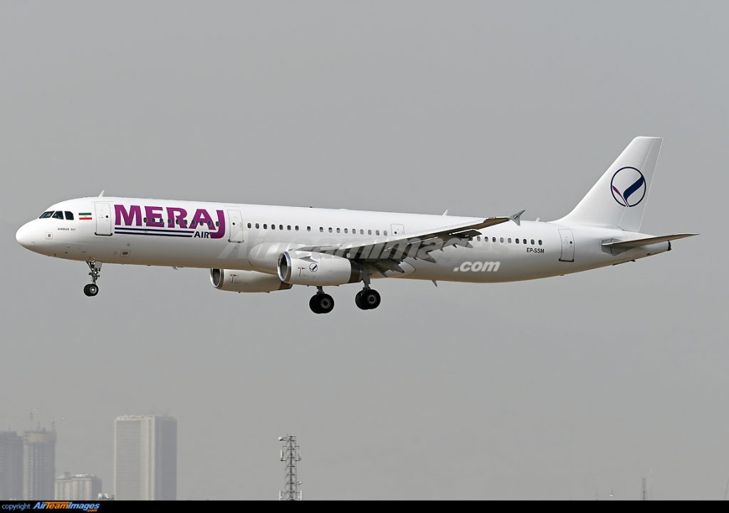 Ιρανικό κυβερνητικό Airbus σε πτήση από την Τεχεράνη προς την Μόσχα