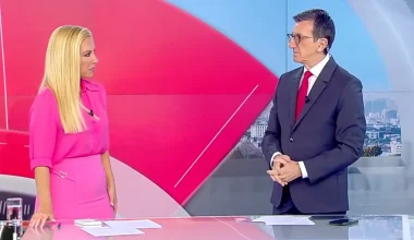 «Άγρια» σύγκρουση Μ.Αναστασοπούλου – Α.Πορτοσάλτε στον «αέρα» εκπομπής: «Δεν θα κάνεις κουβέντα μαζί μου» (βίντεο)