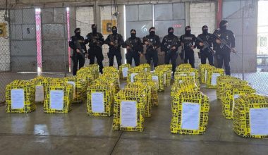 «Ιστορική» κατάσχεση 4,9 τόνων κοκαΐνης στη Γουατεμάλα (φώτο)