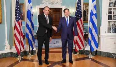 Τηλεφωνική επικοινωνία Γεραπετρίτη με Ρούμπιο – Εξετάστηκε η πορεία των ελληνοαμερικανικών σχέσεων