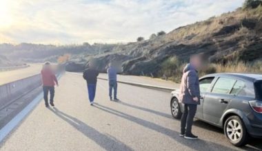 Ιόνια Οδός: Κλειστό το τμήμα από Άρτα μέχρι Αμφιλοχία λόγω κατολίσθησης (βίντεο)