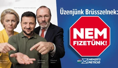 Β.Όρμπαν κατά Β.Ζελένσκι: Aφίσα για την προεκλογική εκστρατεία του απεικονίζει τον Ουκρανό πρόεδρο… επαίτη!