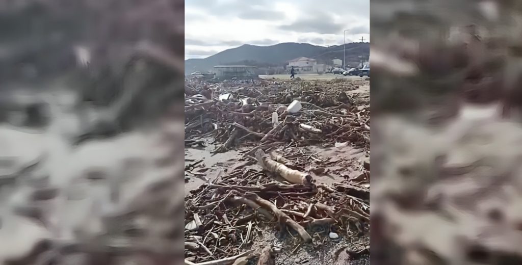 Λάρισα: Τεράστιες οι καταστροφές στον Αγιόκαμπο από το πέρασμα της κακοκαιρίας (βίντεο)