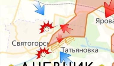 Ουκρανοί και Δυτικοί μισθοφόροι έχουν οχυρωθεί στα δάση του Σβιατόχιρσκ