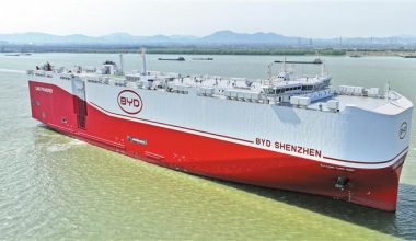BYD Shenzhen: Το μεγαλύτερο φορτηγό πλοίο της Κίνας που μεταφέρει 8.000 ηλεκτρικά αυτοκίνητα στην Δύση (βίντεο)