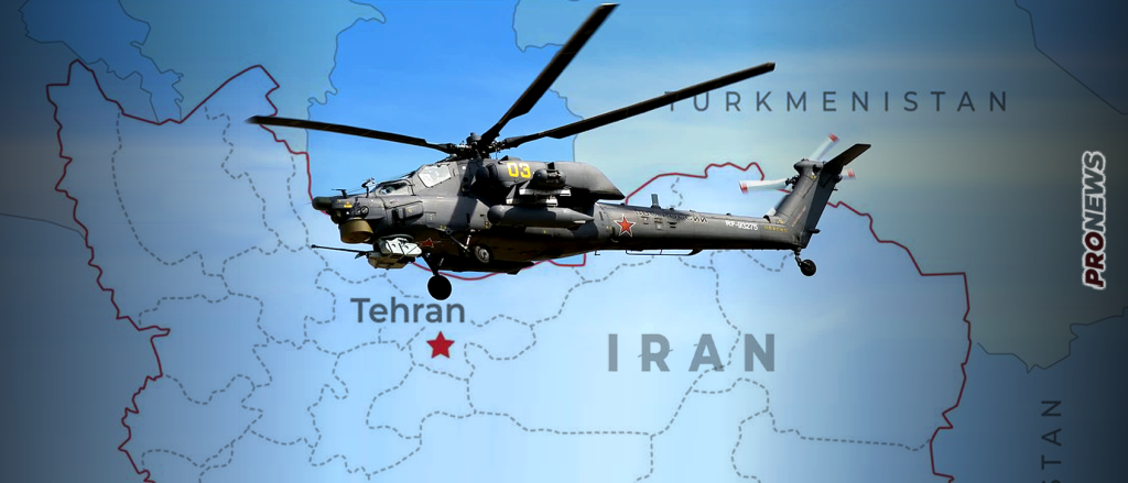 Βίντεο: Ρωσικά επιθετικά ελικόπτερα Mi-28 Havoc πετούν πάνω από την Τεχεράνη