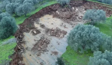 Νέες εικόνες από την κατολίσθηση στην Ιόνια Οδό